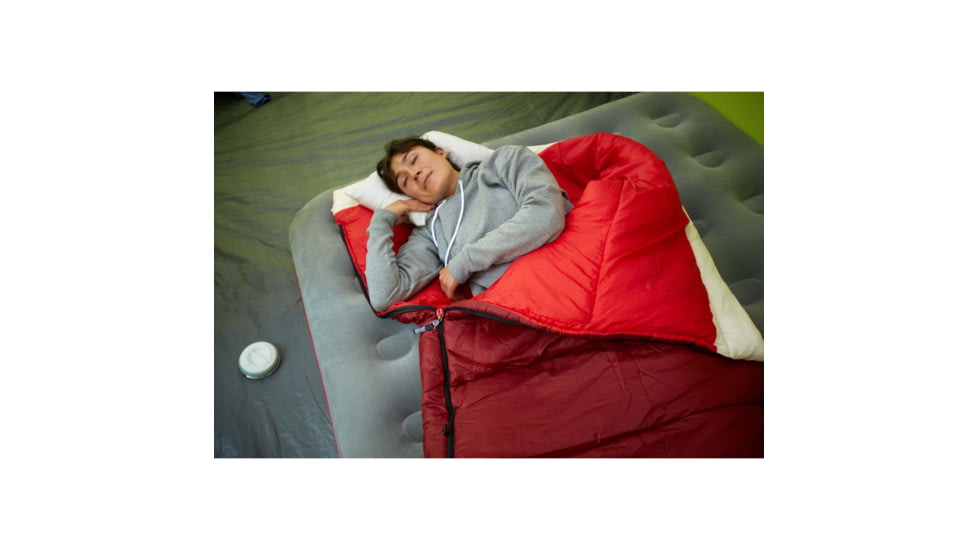 Coleman Flatlands Sleeping Bag, 30 F, Mahogany, CM1010410016-20