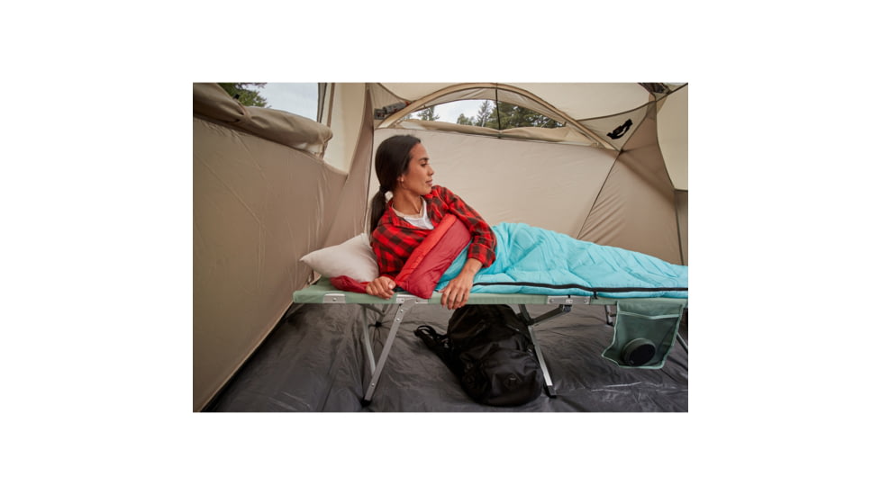 Coleman Flatlands Sleeping Bag, 50F, Blue Hydra, CM1010410016-18