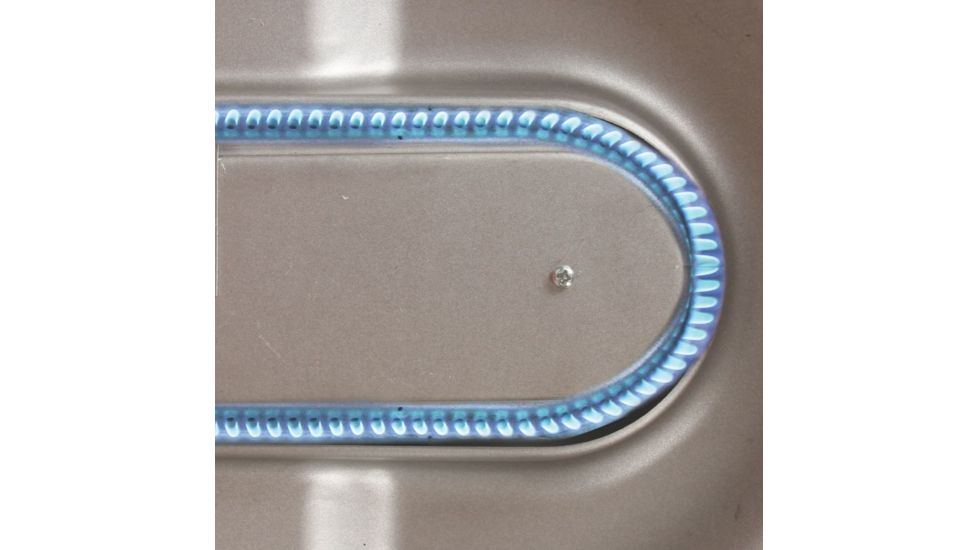 Coleman Fold N Go Propane Grill, Built In Handle, 6,000 BTU, Black, 105 Sq In Cooking Area 2000020926