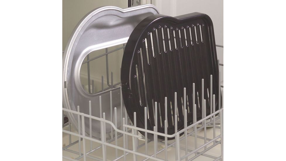 Coleman Fold N Go Propane Grill, Built In Handle, 6,000 BTU, Black, 105 Sq In Cooking Area 2000020926