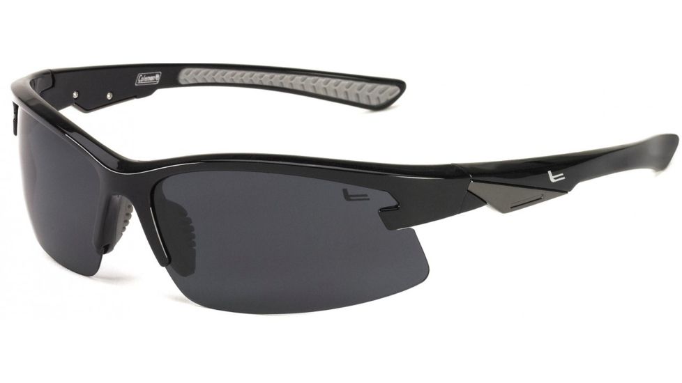 Coleman Fullforce Sunglasses - Black Frame and Smoke Lens 842749030975