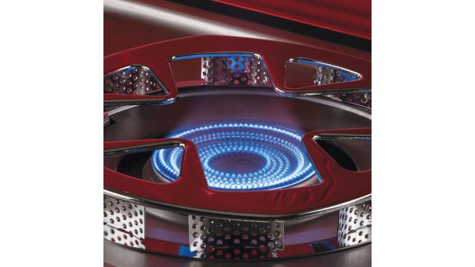 Coleman Fyre Cadet 2-Burner Propane Camping Stove, Red 2000017462