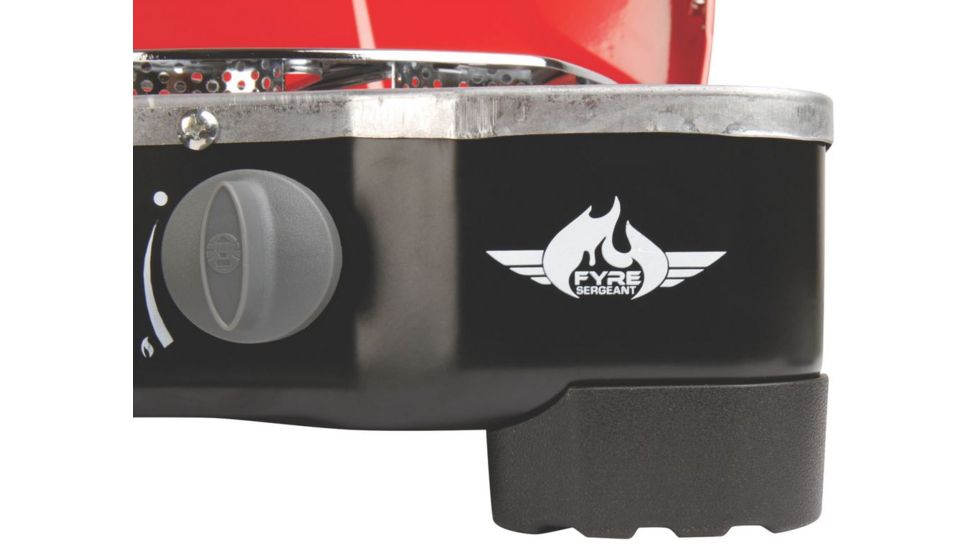 Coleman FyreSargeant 3-in-1 Propane 2-Burner Camping Stove, Black / Red 2000017463