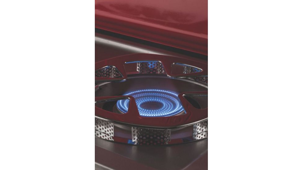 Coleman FyreSargeant 3-in-1 Propane 2-Burner Camping Stove, Black / Red 2000017463