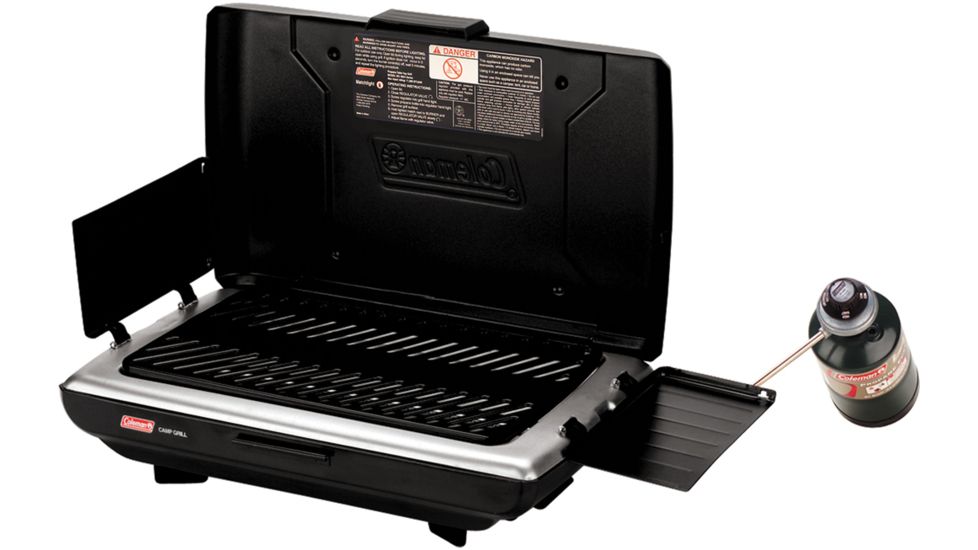 Coleman Grill, Portable Propane, 1 Burner, Black 187474