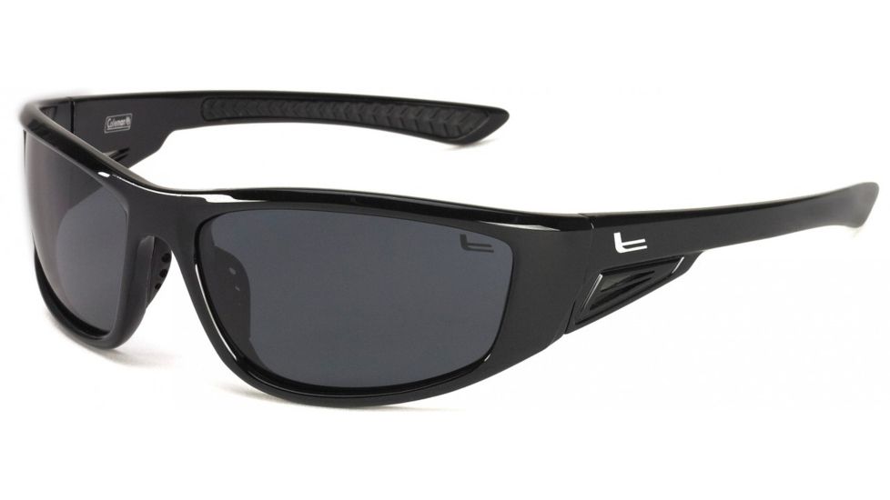 Coleman Highlander Sunglasses - Black Frame and Smoke Lens 842749030609