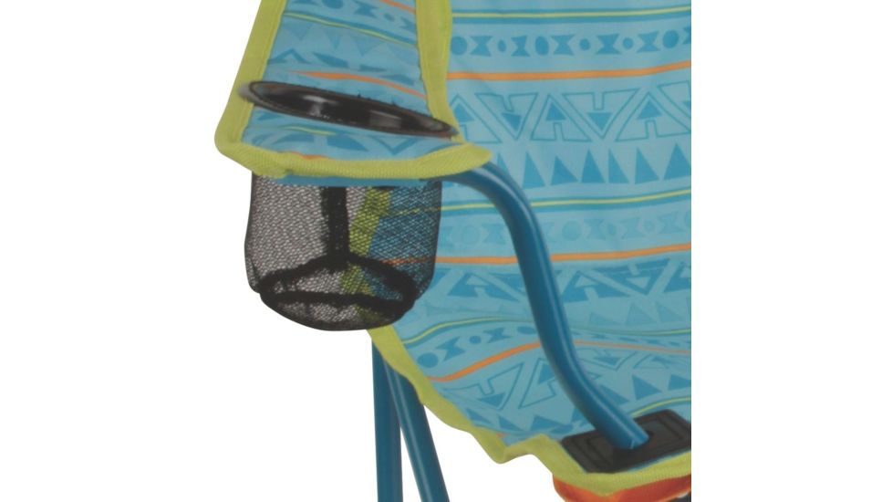 Coleman Kid's Quad Chair, Weight Capacity 160 lbs, Teal 2000025292