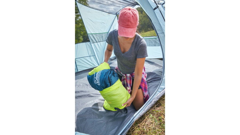 Coleman Kompact Contour Sleeping Bag, 40F, Spider, CM1010410017-1