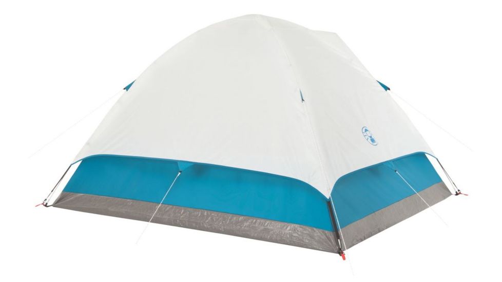 Coleman Longs Peak Fast Pitch 4-Person Dome Tent W/ Rainfly, Blue, 9 x 7 ft 2000018141