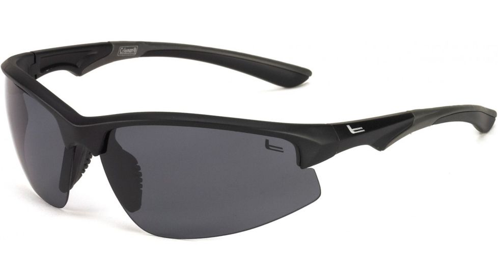 Coleman Magnum Sunglasses - Black Frame and Smoke Lens 842749030852