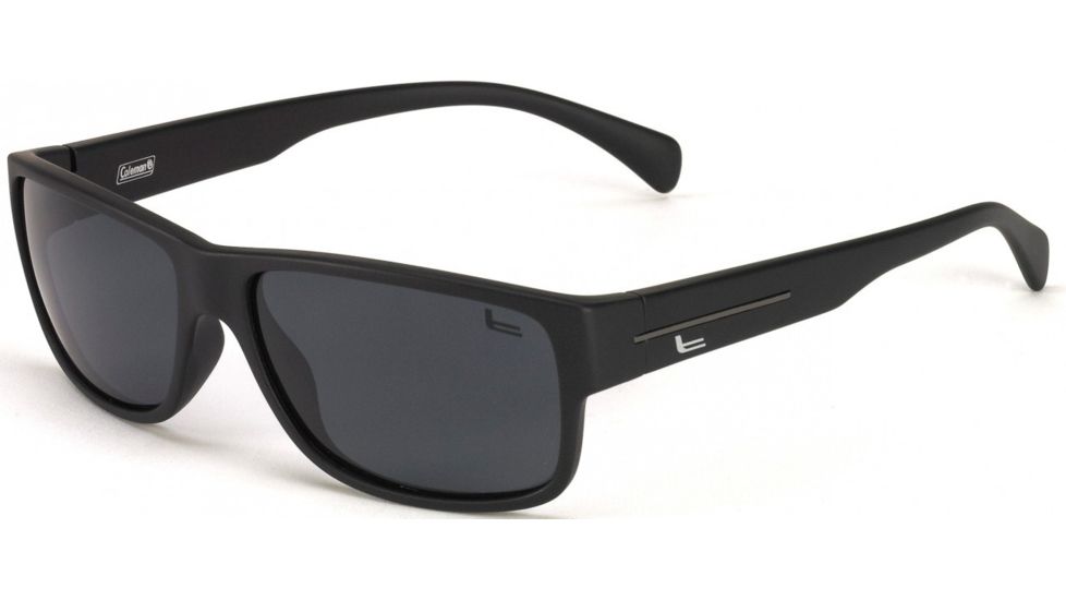 Coleman Marlon Sunglasses - Black Frame and Smoke Lens 842749030722
