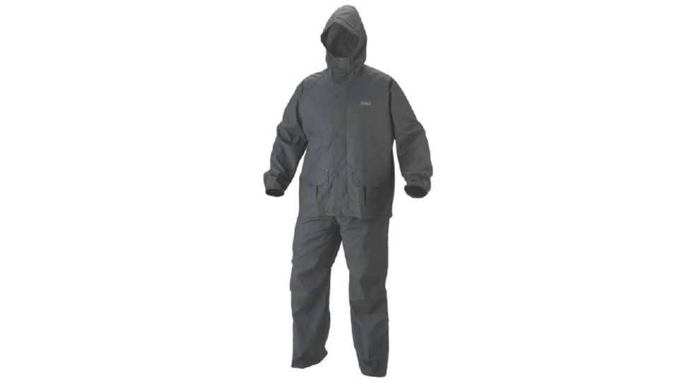 Coleman Men's Basin PVC / Polyester Rain Suit, Gray, 2XL 2000020424