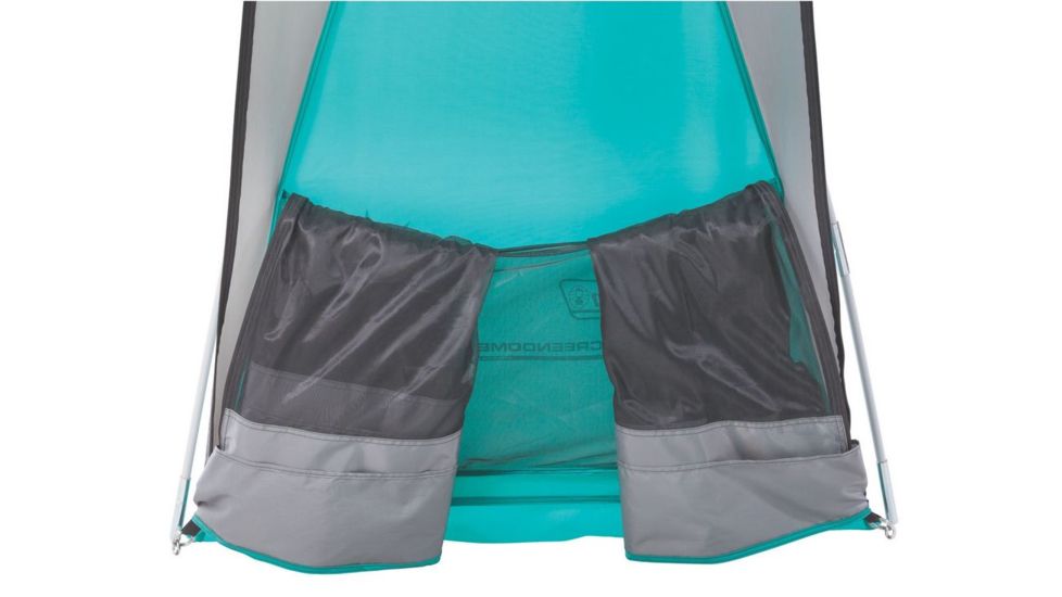 Coleman Mountain View Screendome Shelter, Center Height 7 ft 6 in, Teal / Gray, 12 ft x 12 ft 2000024748