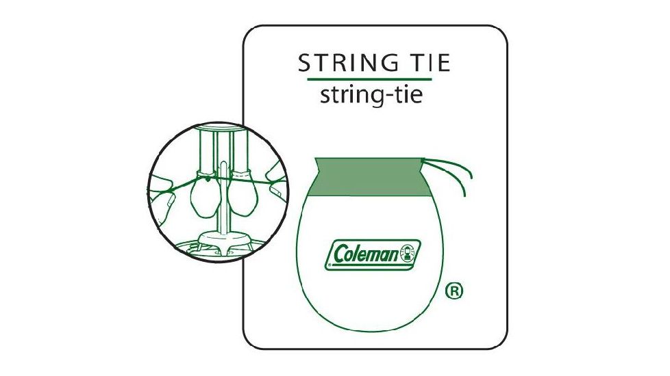 Coleman Number 11 Tie Style, Standard Shape Model, Pack of 2, Fits Coleman Lanterns Models 206, 236, 237, 333, 5 11A102C