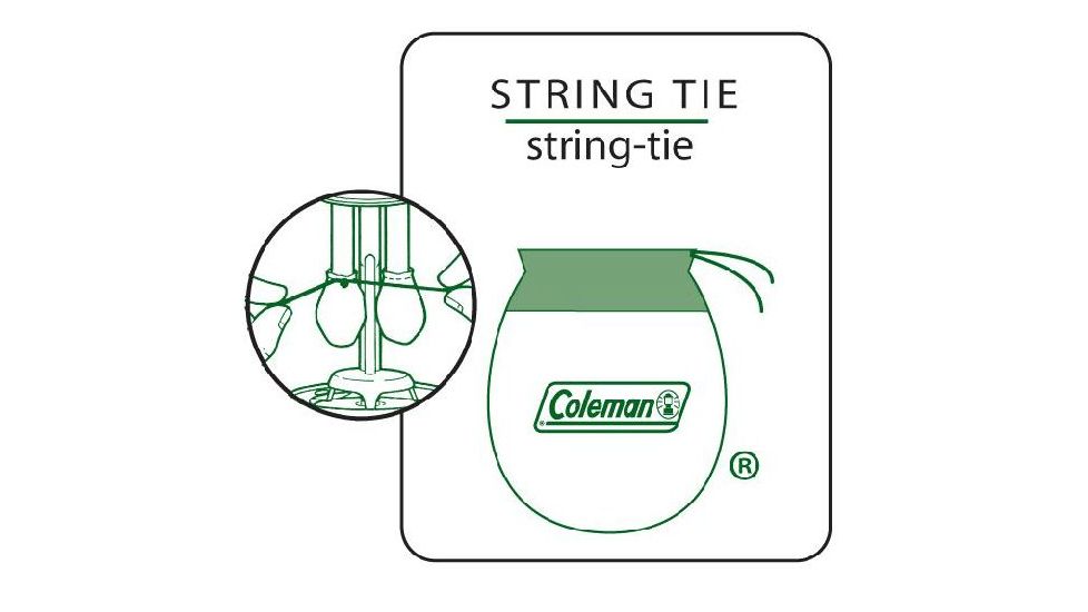 Coleman Number 99 Tie, Standard Shape Model, Pack of 2, Fits Coleman Lantern Models 200, 242, 320, 321, 32 99A101T