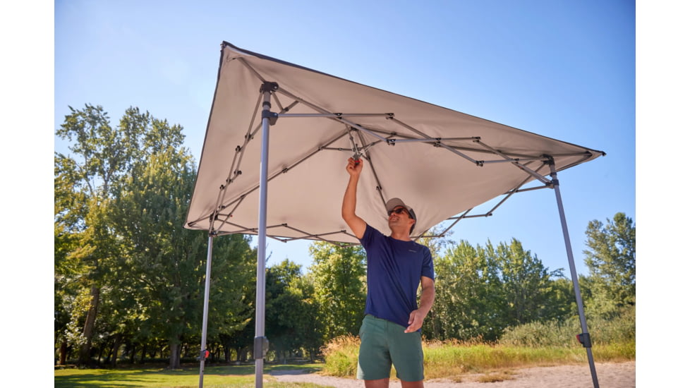Coleman Oasis Lite Onepeak 7x7ft Canopy, Sun Wall Back, CM101031001-2