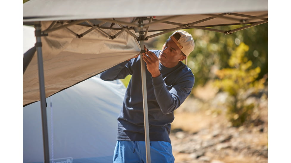 Coleman Oasis Lite Onepeak 7x7ft Canopy, Sun Wall Back, CM101031001-2