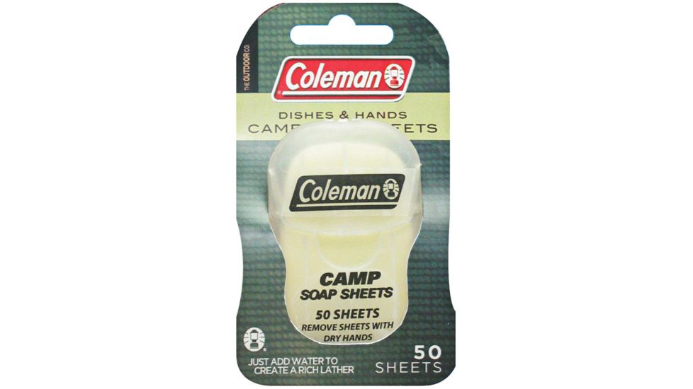 Coleman Outdoor  Camp Soap Sheets 26803