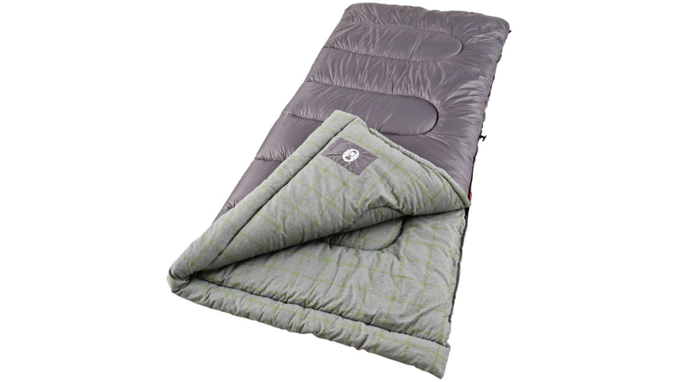 Coleman Outdoor Rectangular Flannel Sleeping Bag, Lassen 30, 2000004447