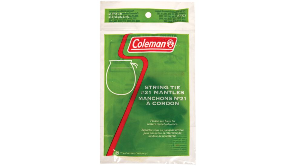 Coleman Mantle Stock Tie - 50 Case, 2 Pack Per Case, Standard Shape, Multi, CM1011510002-17