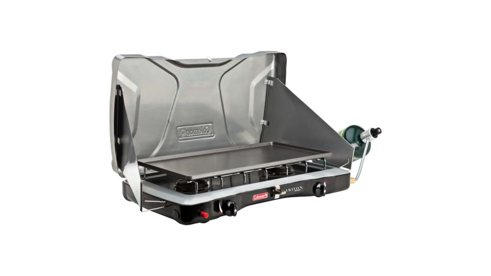 Coleman Outdoor Instastart Electric Ignite Propane Stove, 2 Burner, 2000020954