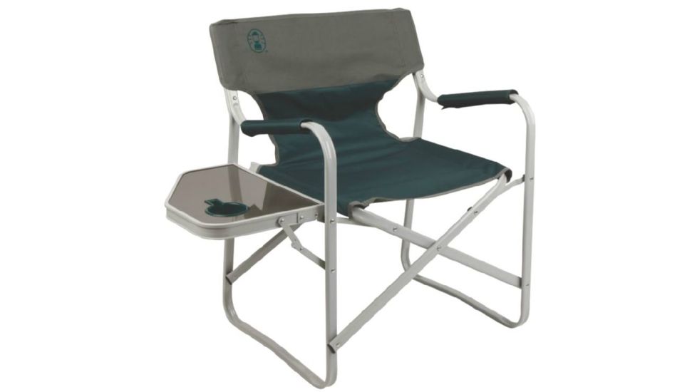 Coleman Outpost Deck Chair W/Table, Les Green 2000019425