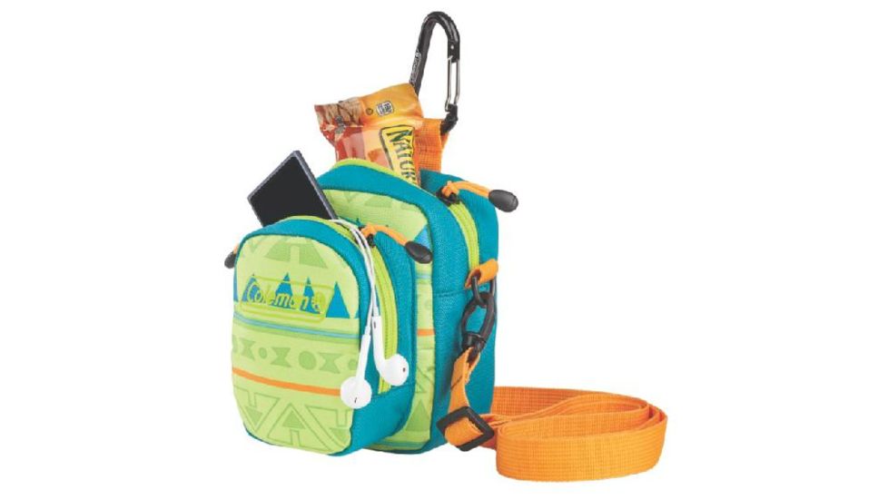 Coleman Palm Trek II Backpack, Removable, Adjustable Shoulder Strap, Green Print 2000025040