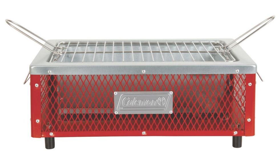 Coleman Park Series Table Top Charcoal Grill, Red 2000019520
