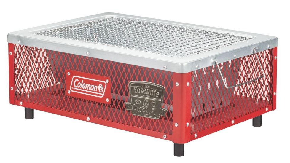 Coleman Park Series Table Top Charcoal Grill, Red 2000019520