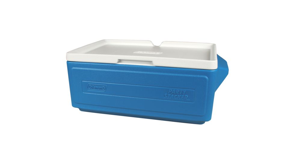 Coleman Party Stacker Cooler, Blue, 24 Can, 3000000433