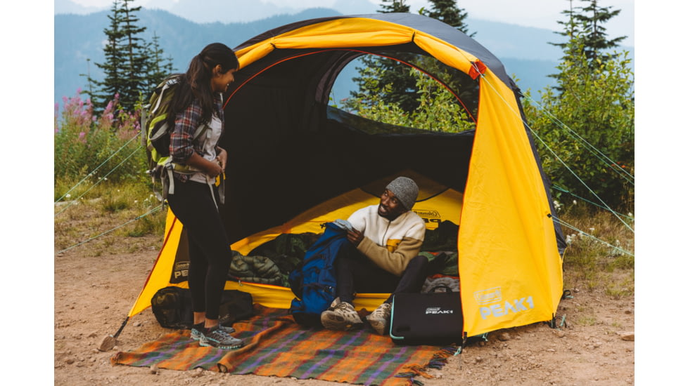 Coleman PEAK1 Backpacking Tent - 4 Person, Dark Stone, CM1010110021-17