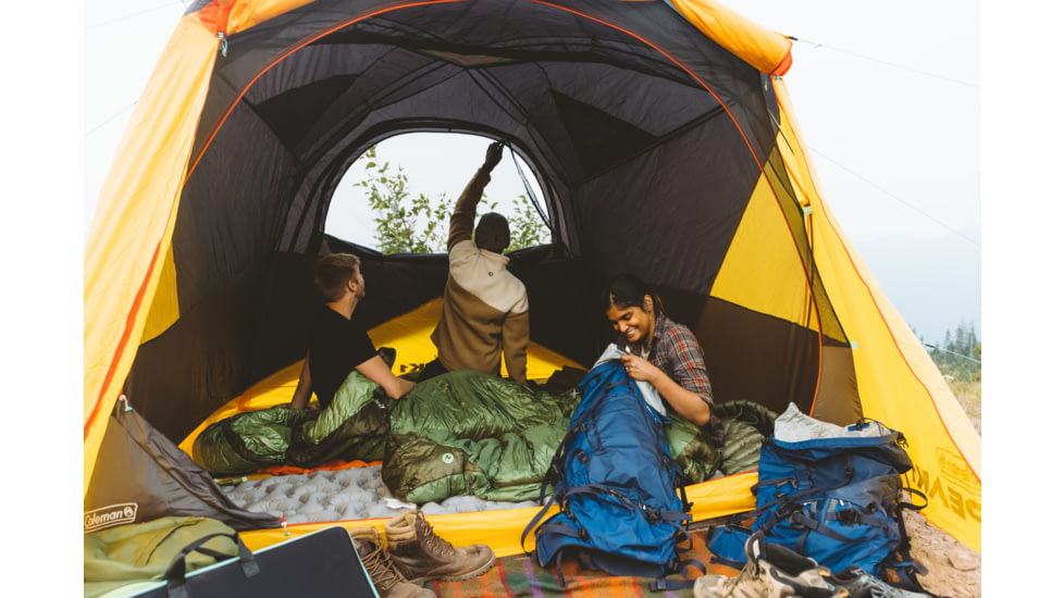 Coleman PEAK1 Backpacking Tent - 4 Person, Dark Stone, CM1010110021-17