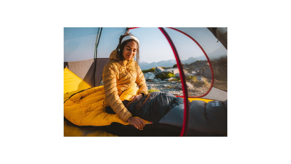 Coleman PEAK1 Long RDS Sleeping Bag, 0F, Black, CM1010410015-10
