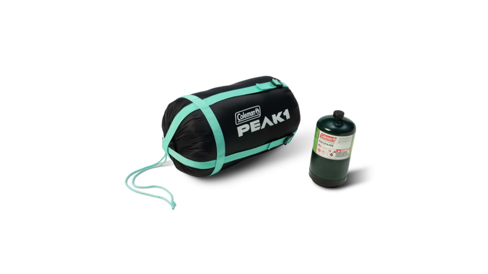 Coleman PEAK1 RDS Sleeping Bag, 20F, Black, CM1010410015-8