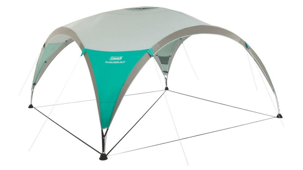 Coleman Point Loma All Day Dome Shelter, Center Height - 7 ft 2 in, Vented Roof, 12 ft x 12 ft 2000018367