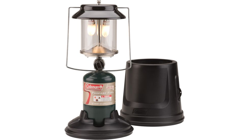 Coleman Portable Propane Lantern, 2 Mantle MI with Case 187688