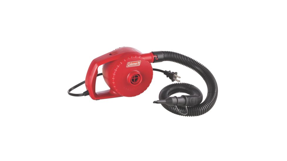 Coleman Pump 120V W/Hose W/2 Adaptors, Red, 2000021141