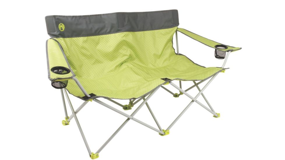 Coleman Quad Low Double Hatch Chair, Green 2000019354