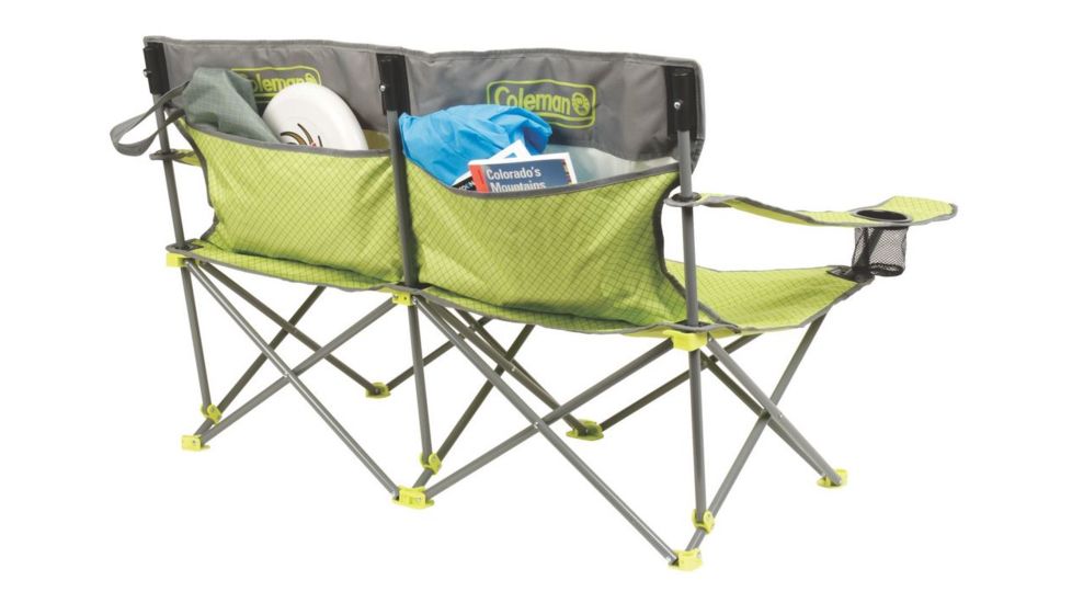 Coleman Quad Low Double Hatch Chair, Green 2000019354
