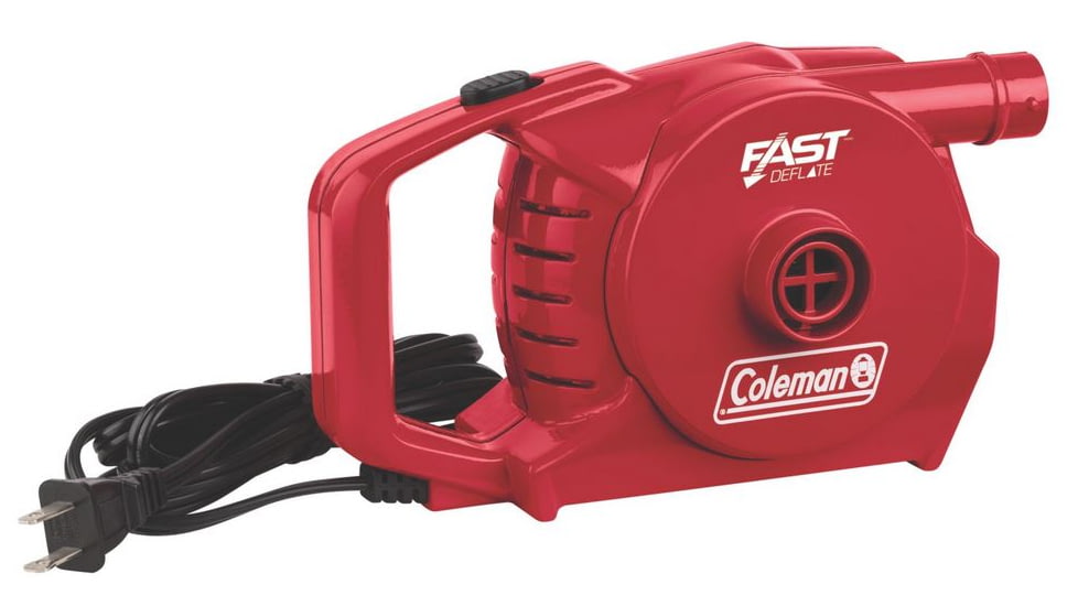 Coleman QuickPump 120V AC Pump, Red 2000017847