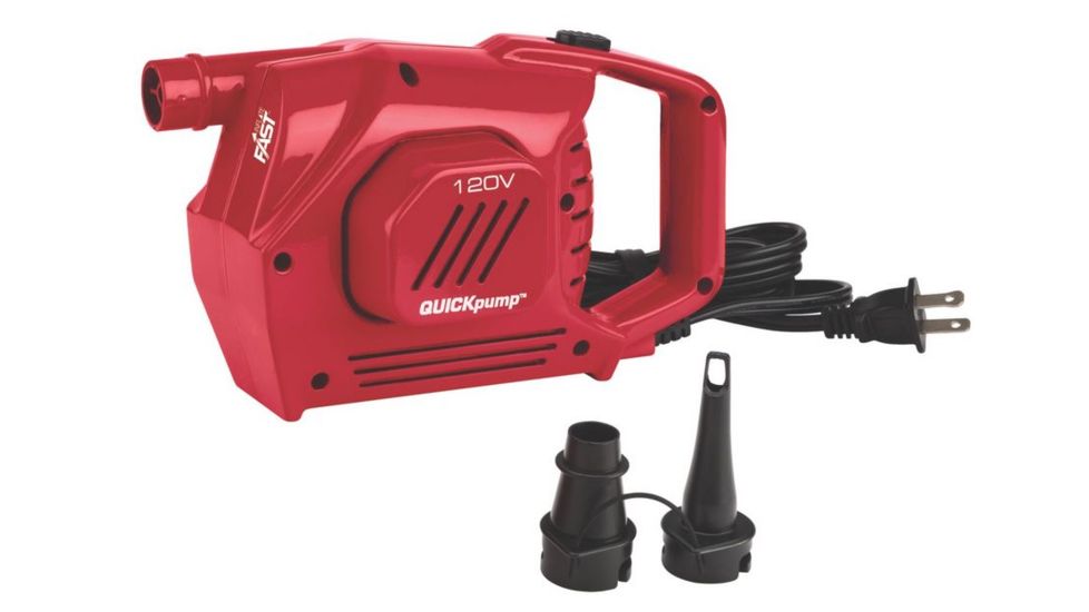 Coleman QuickPump 120V AC Pump, Red 2000017847