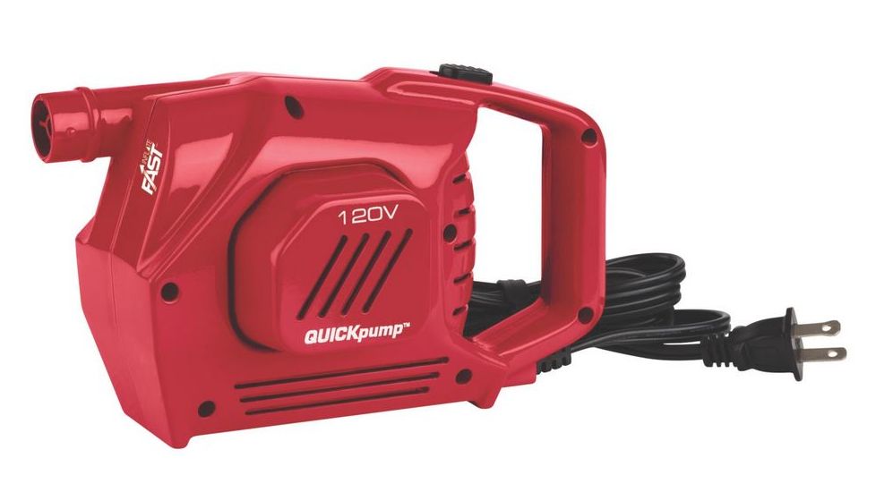 Coleman QuickPump 120V AC Pump, Red 2000017847