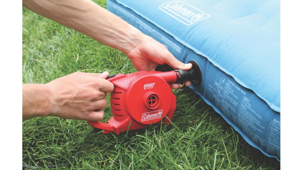 Coleman QuickPump 120V AC Pump, Red 2000017847