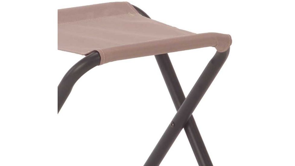 Coleman Rambler II Folding Stool, Supports up to 225 lbs, 17 in Sitting Height, Tan, Seat 15.5 in 2000020261