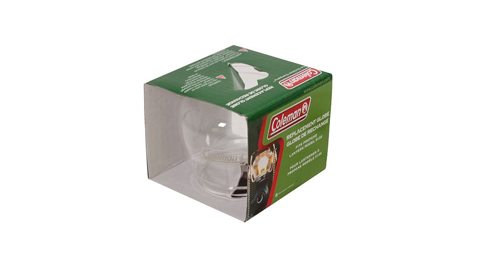 Coleman Replacement Lantern Globe, Style R132, Clear 2000026617