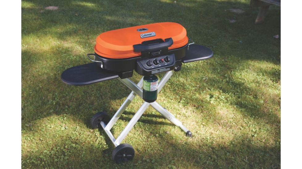 Coleman RoadTrip 285 Portable Stand-Up Propane Grill, Orange, CM1010910002-7