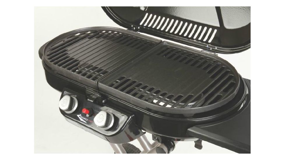 Coleman RoadTrip SwapTop Cast Iron Grill Grate Accessory, Black 2000019873