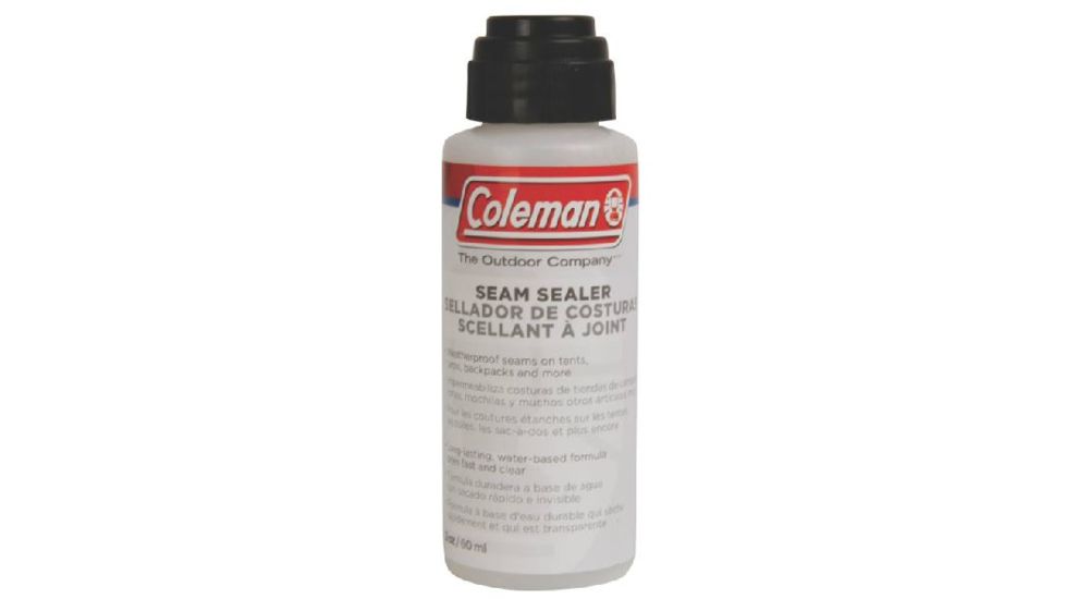 Coleman Seam Sealer W/ Sponge Top, Fast Drying, Water Based Formula, 2 oz Bottle 2000016520