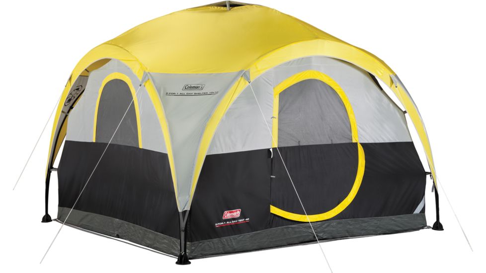Coleman Shelter-Tent, 2 For 1 All Day, 4 Person 187416