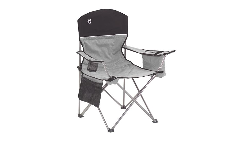 Coleman Signature Signature Quad Folding Chair W/Cooler, Holds up to 4 Cans 2000024153